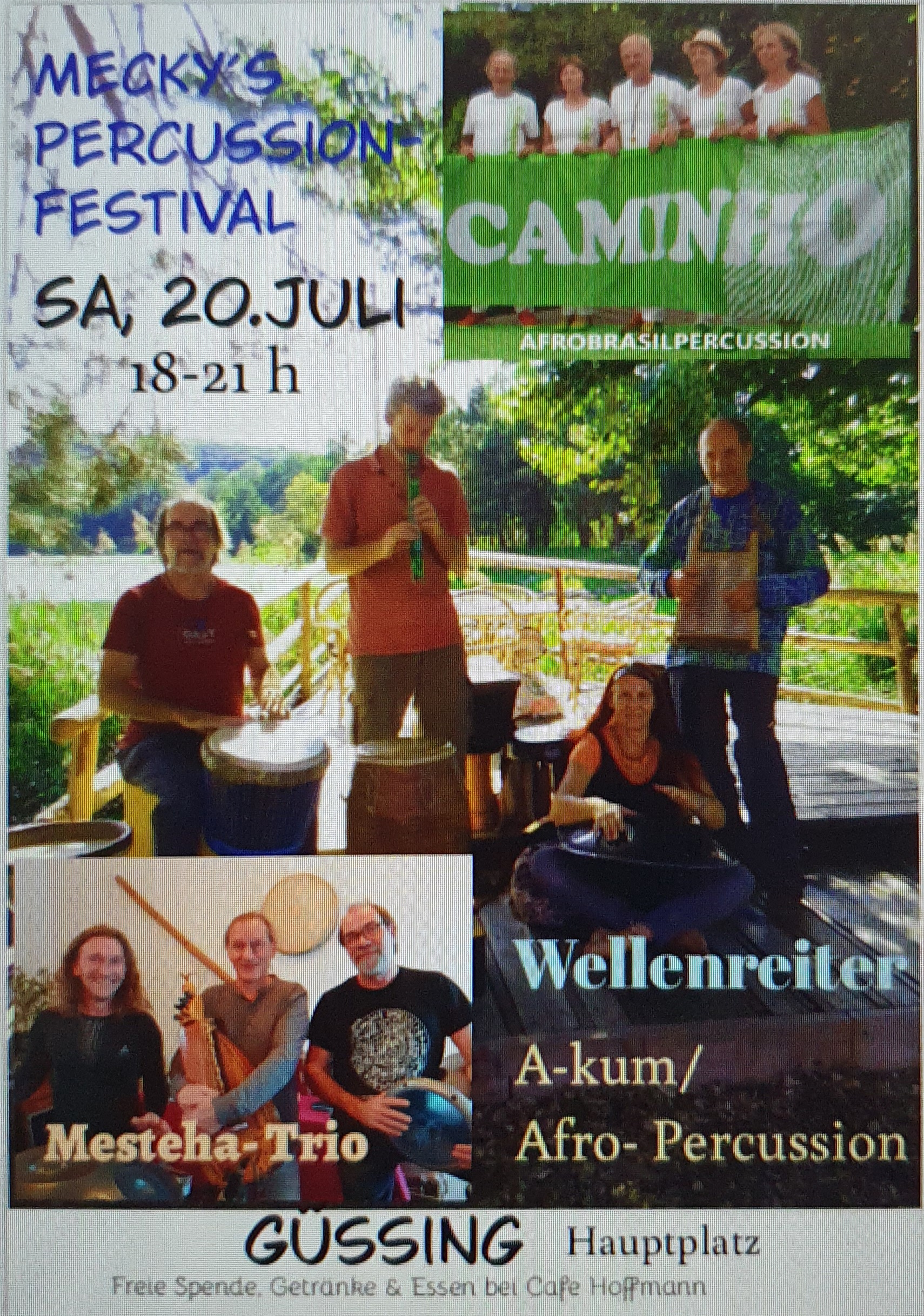Percussion Festival Plakat