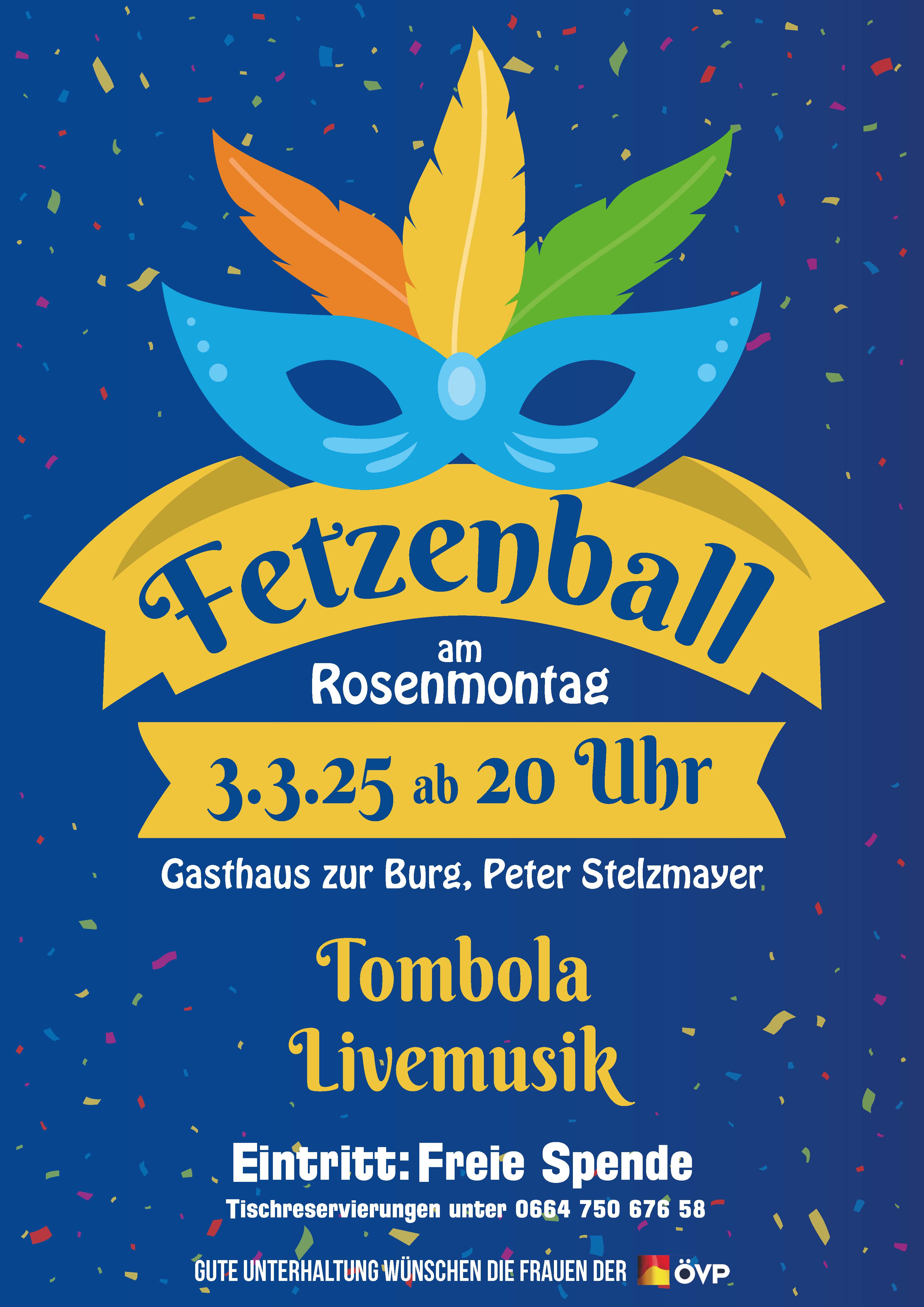 Fetzenball2025 plakat