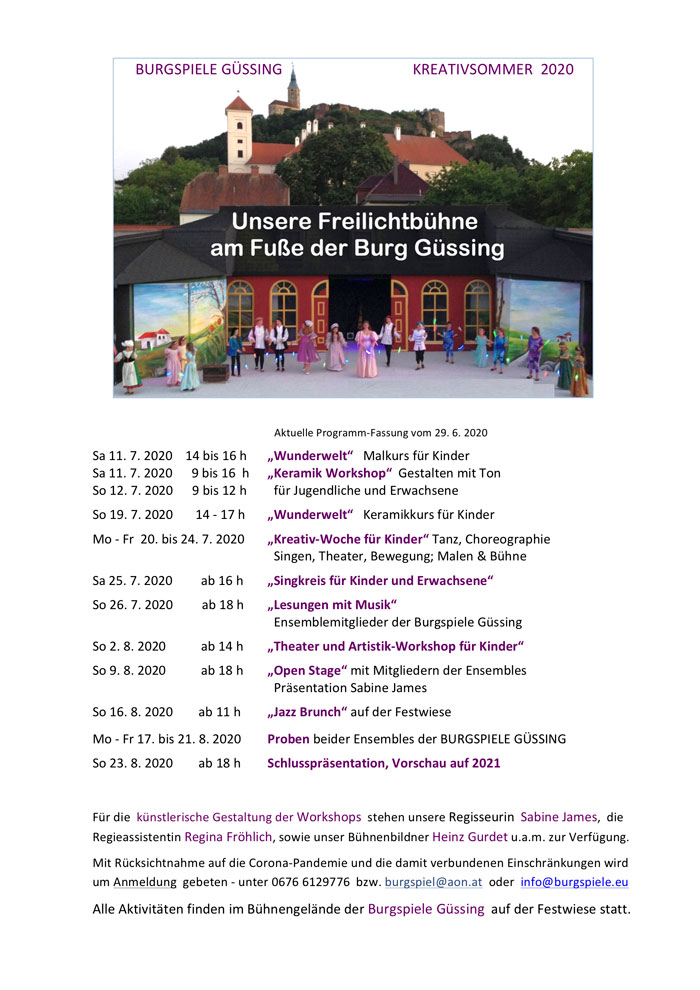 KREATIVSOMMER 2020 opti web