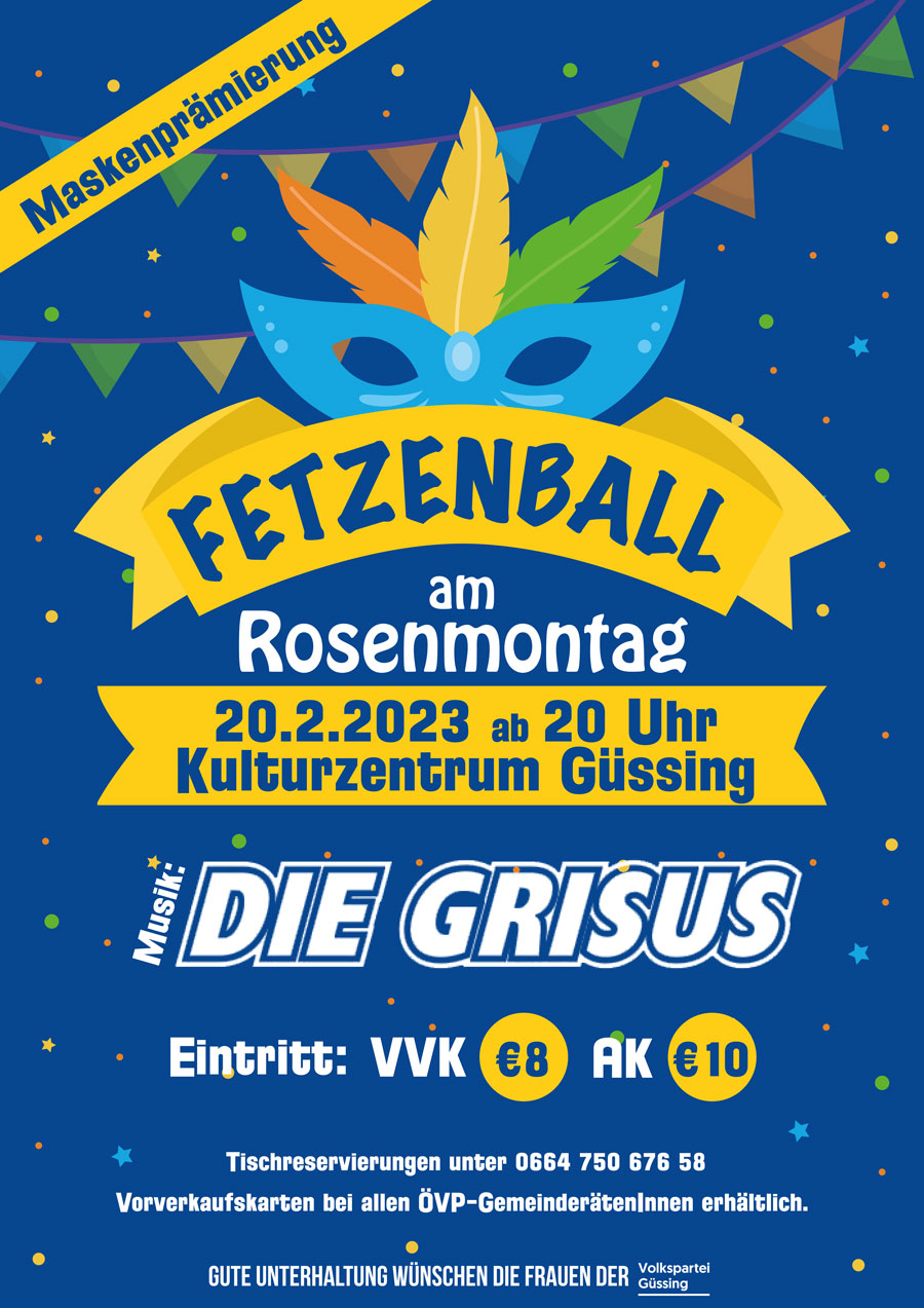 Fetzenball2023 Plakat